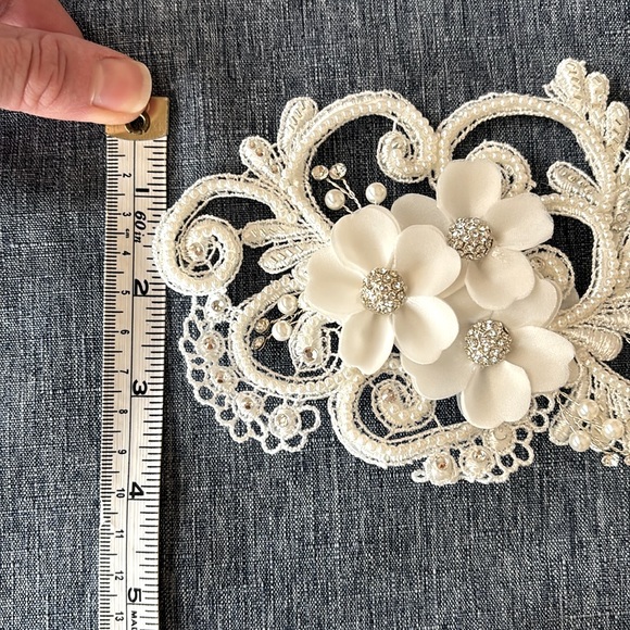 Bridal hair clip - Picture 5 of 5